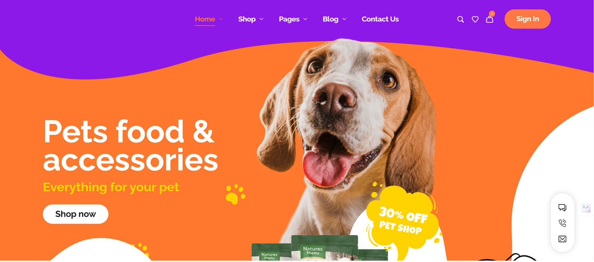 Pets Shop E-commerce